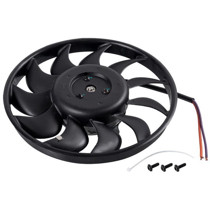 SWAG 30 93 0741 Hub, engine cooling fan wheel 30930741