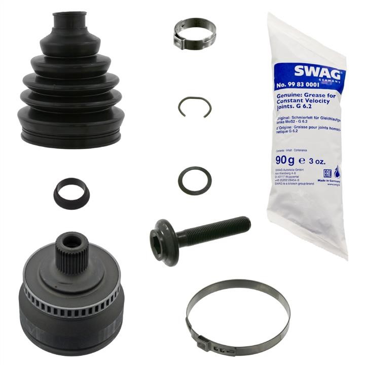 SWAG 30 93 3224 Constant velocity joint (CV joint), outer, set 30933224