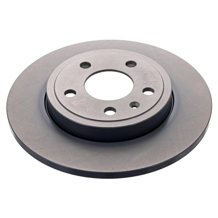 SWAG 30 93 6234 Rear brake disc, non-ventilated 30936234