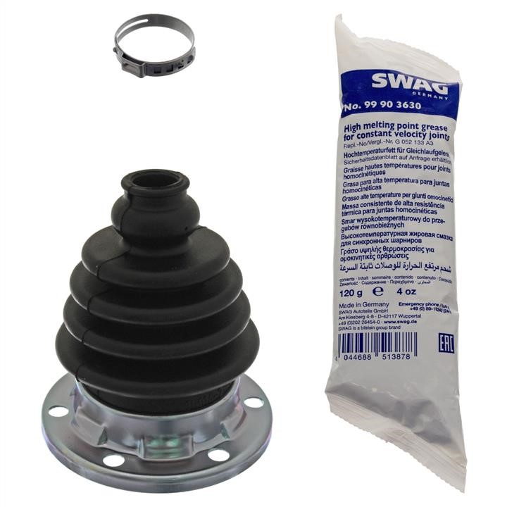 SWAG 30 93 8333 Drive shaft inner boot, kit 30938333