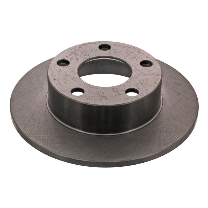 SWAG 30 94 3846 Rear brake disc, non-ventilated 30943846