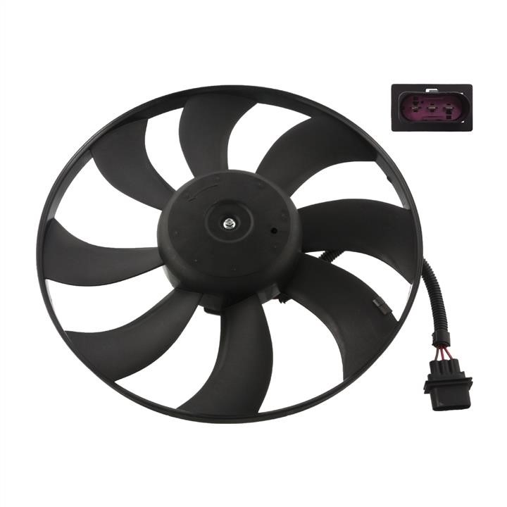 SWAG 30 94 6564 Hub, engine cooling fan wheel 30946564