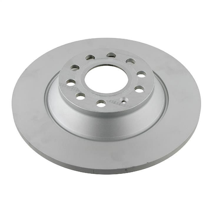 SWAG 32 92 6657 Rear brake disc, non-ventilated 32926657
