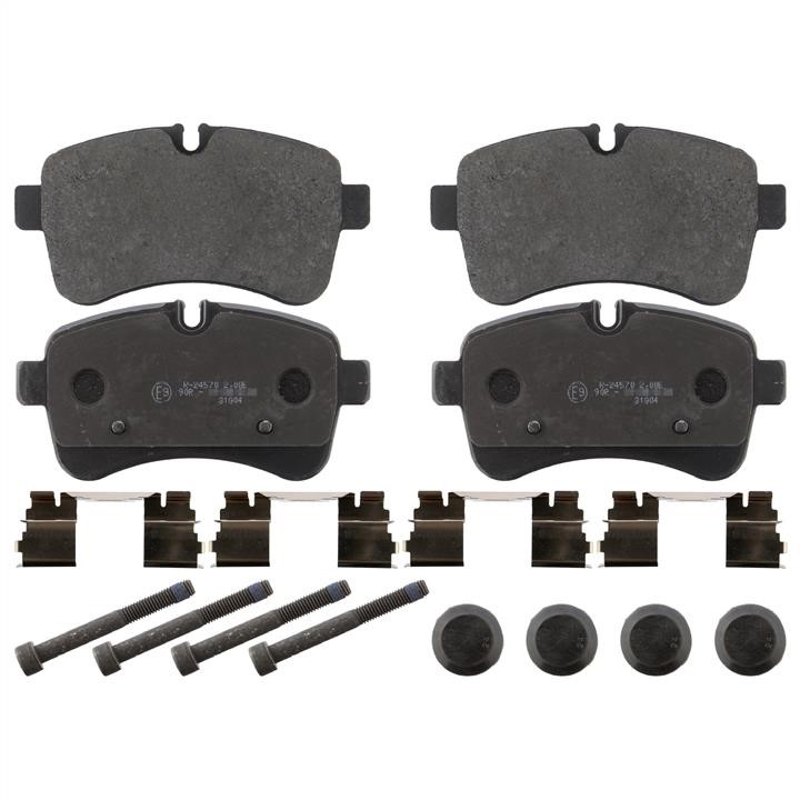 SWAG 37 94 0586 Rear disc brake pads, set 37940586