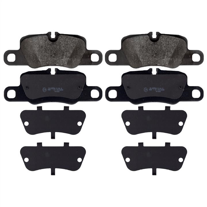 SWAG 38 11 6174 Rear disc brake pads, set 38116174