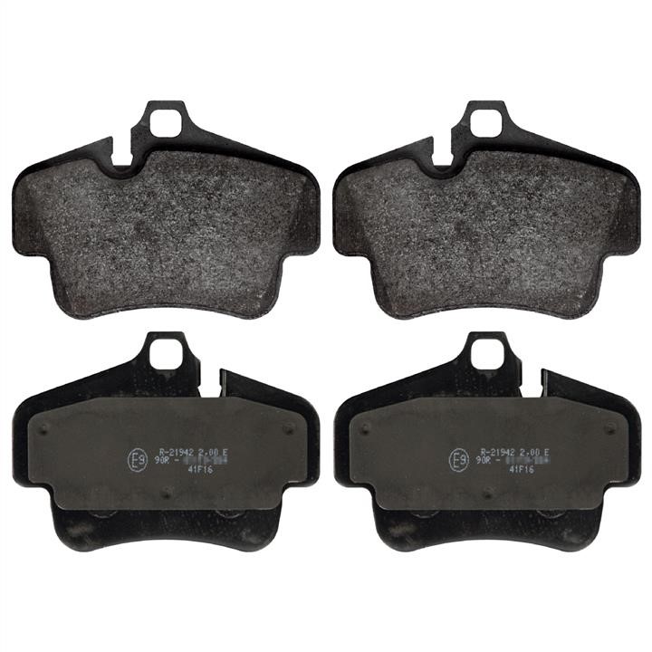 SWAG 38 11 6178 Rear disc brake pads, set 38116178