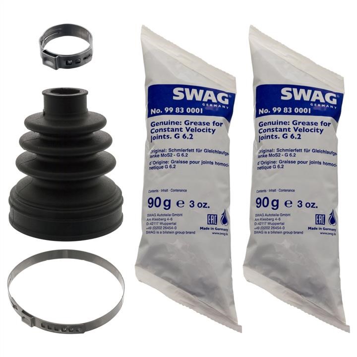 SWAG 40 10 0199 Drive shaft inner boot, kit 40100199