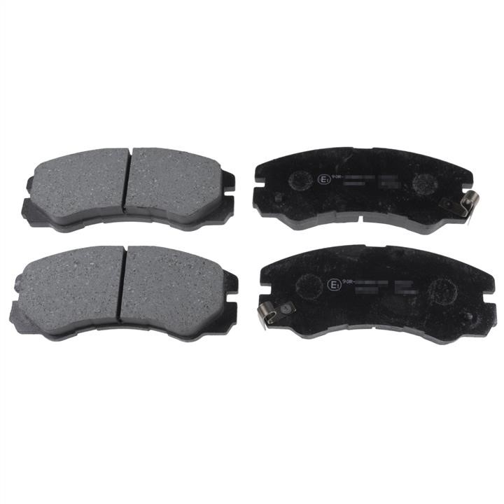 SWAG 40 11 6157 Front disc brake pads, set 40116157