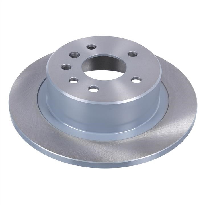 SWAG 40 90 2552 Rear brake disc, non-ventilated 40902552