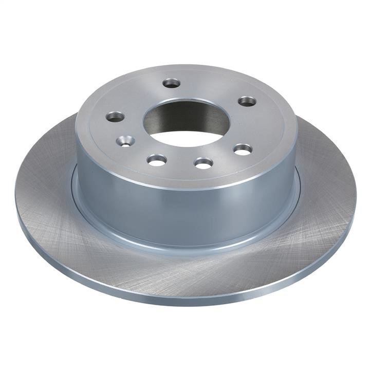 SWAG 40 90 4850 Rear brake disc, non-ventilated 40904850