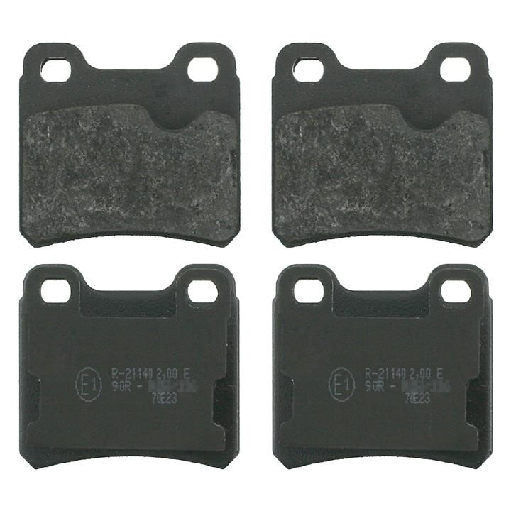 SWAG 40 91 6135 Rear disc brake pads, set 40916135