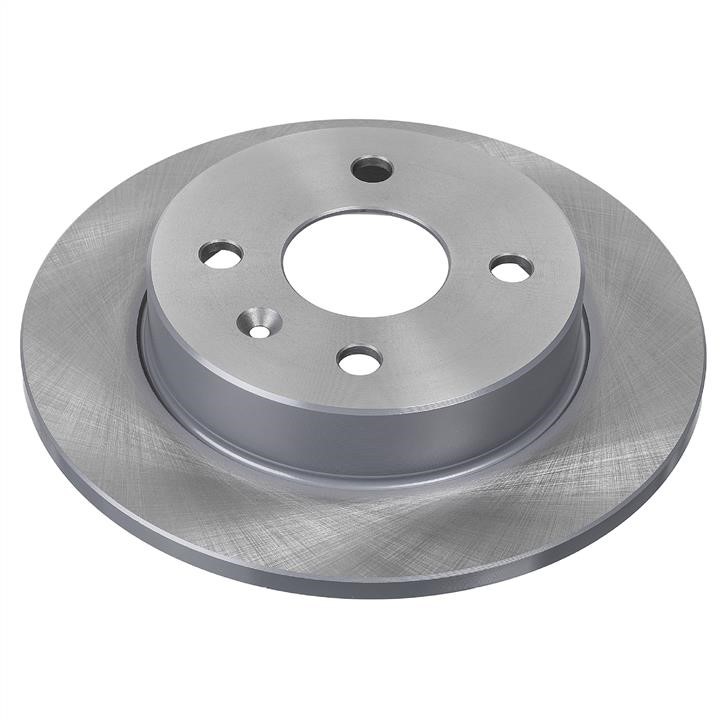 SWAG 40 91 7212 Rear brake disc, non-ventilated 40917212