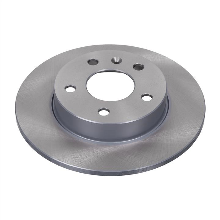 SWAG 40 91 7213 Rear brake disc, non-ventilated 40917213
