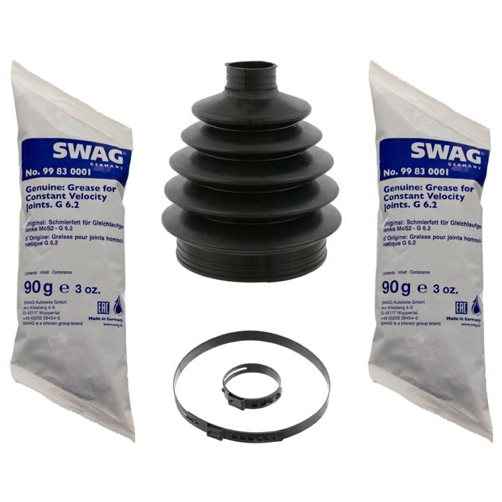 SWAG 40 92 1245 Outer drive shaft boot, kit 40921245