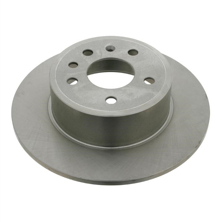SWAG 40 92 3544 Rear brake disc, non-ventilated 40923544