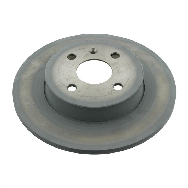 SWAG 40 92 8152 Rear brake disc, non-ventilated 40928152