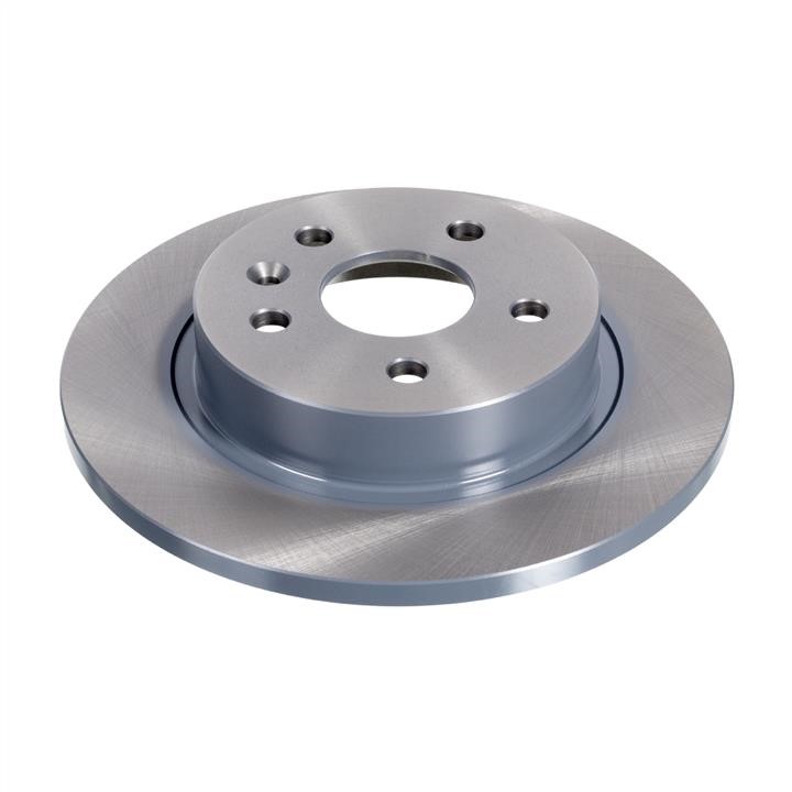 SWAG 40 93 9185 Rear brake disc, non-ventilated 40939185