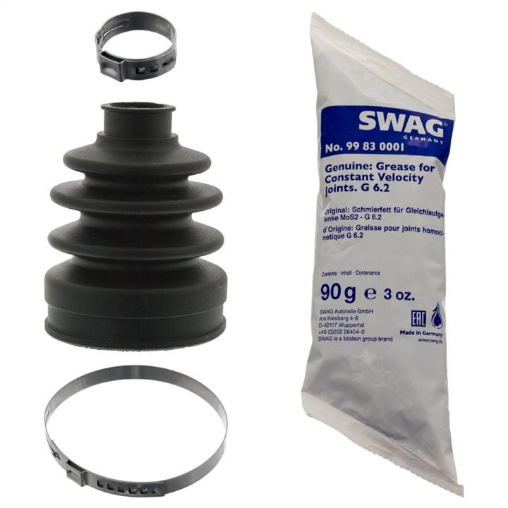 SWAG 50 10 0197 Drive shaft inner boot, kit 50100197