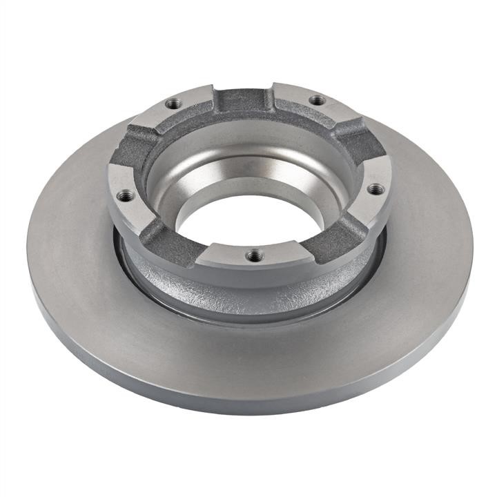 SWAG 50 10 4494 Rear brake disc, non-ventilated 50104494