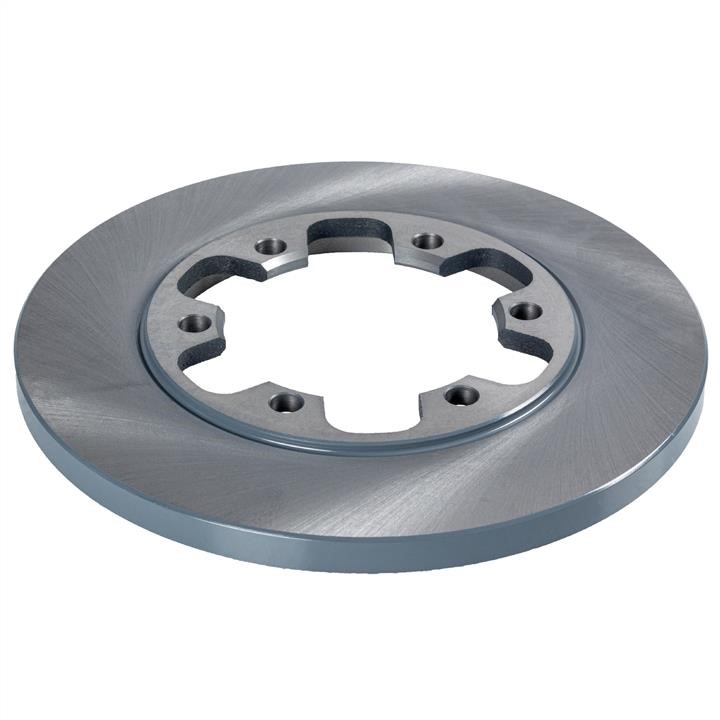 SWAG 50 10 4498 Rear brake disc, non-ventilated 50104498