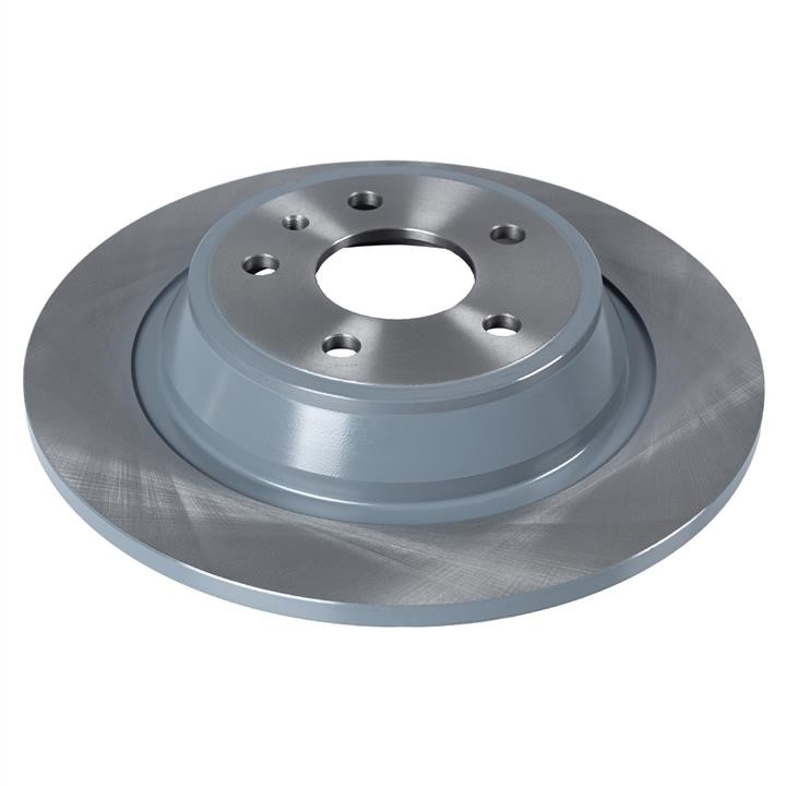SWAG 50 10 4853 Rear brake disc, non-ventilated 50104853