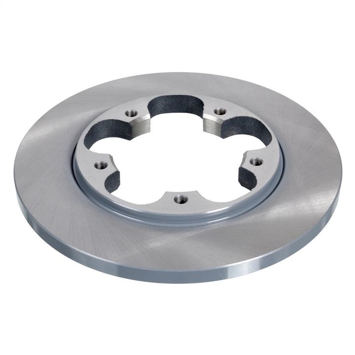 SWAG 50 10 5712 Rear brake disc, non-ventilated 50105712