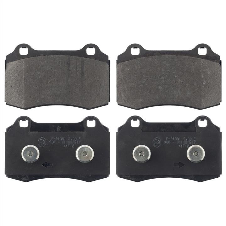 SWAG 50 11 6079 Front disc brake pads, set 50116079