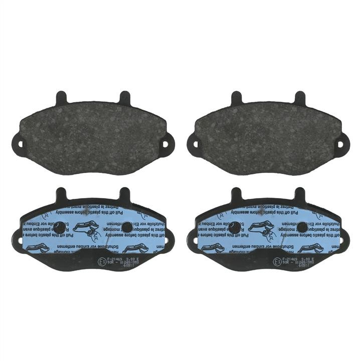SWAG 50 91 6036 Front disc brake pads, set 50916036