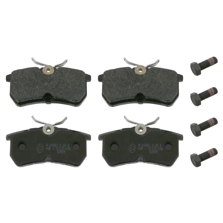 SWAG 50 91 6167 Rear disc brake pads, set 50916167