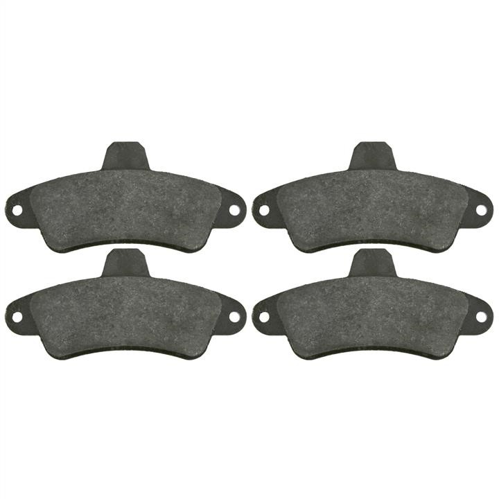 SWAG 50 91 6393 Rear disc brake pads, set 50916393