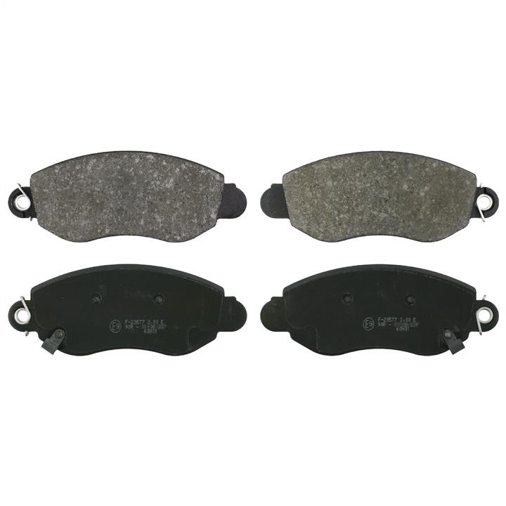 SWAG 50 91 6425 Front disc brake pads, set 50916425