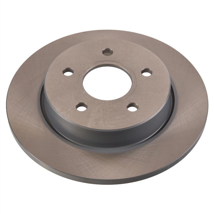 SWAG 50 92 4619 Rear brake disc, non-ventilated 50924619