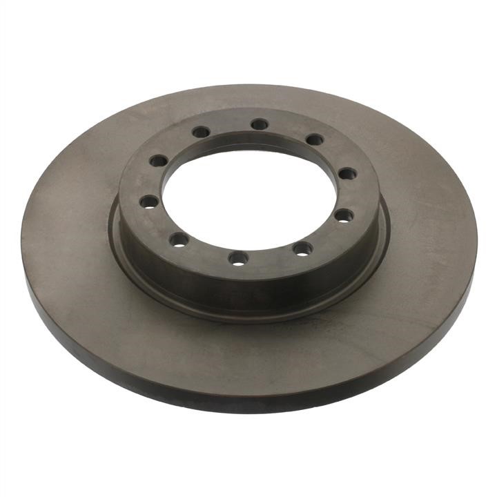 SWAG 50 94 0644 Rear brake disc, non-ventilated 50940644