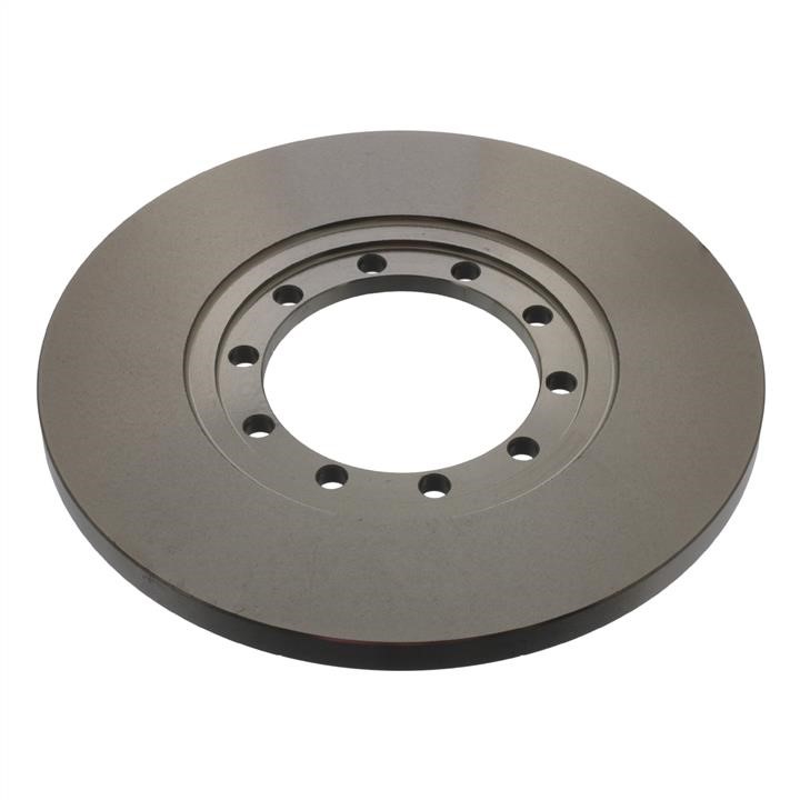 SWAG 50 94 0779 Rear brake disc, non-ventilated 50940779