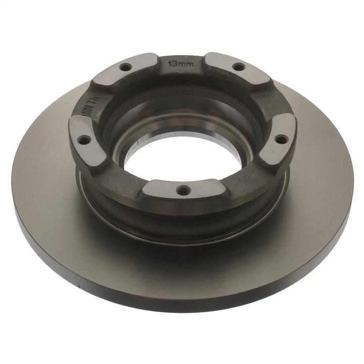 SWAG 50 94 0783 Rear brake disc, non-ventilated 50940783