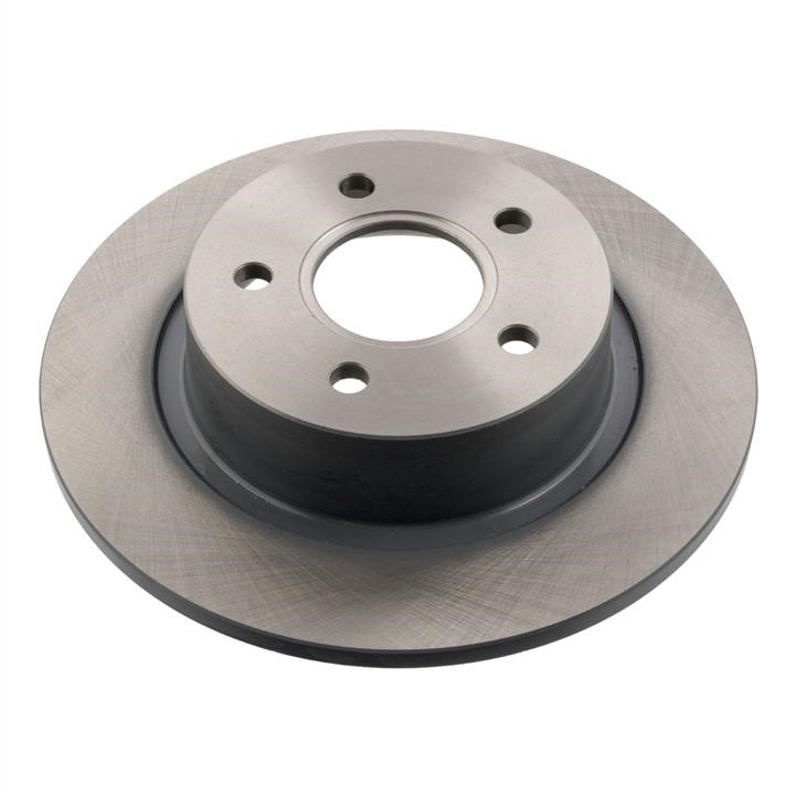 SWAG 50 94 4016 Rear brake disc, non-ventilated 50944016