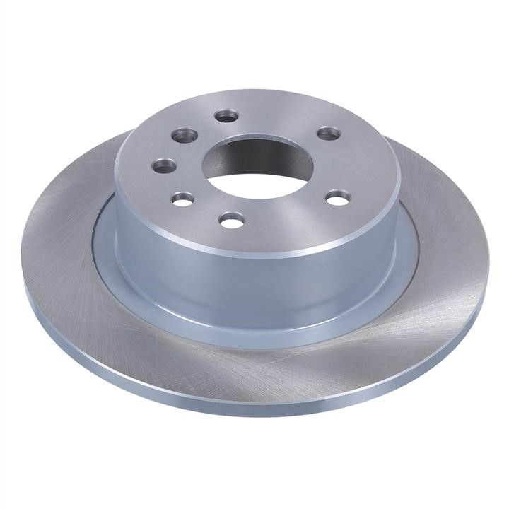febi 02552 Rear brake disc, non-ventilated 02552