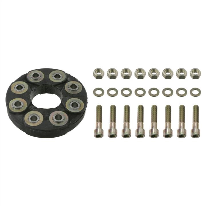 03412 febi Elastic coupling of propeller shaft