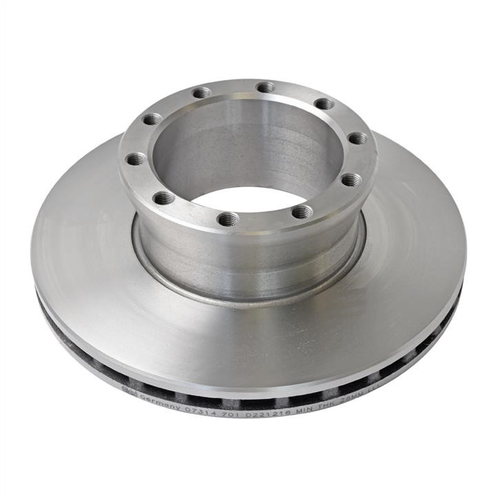 febi 07314 Front vented brake disc 07314 07314 febi Front vented brake disc