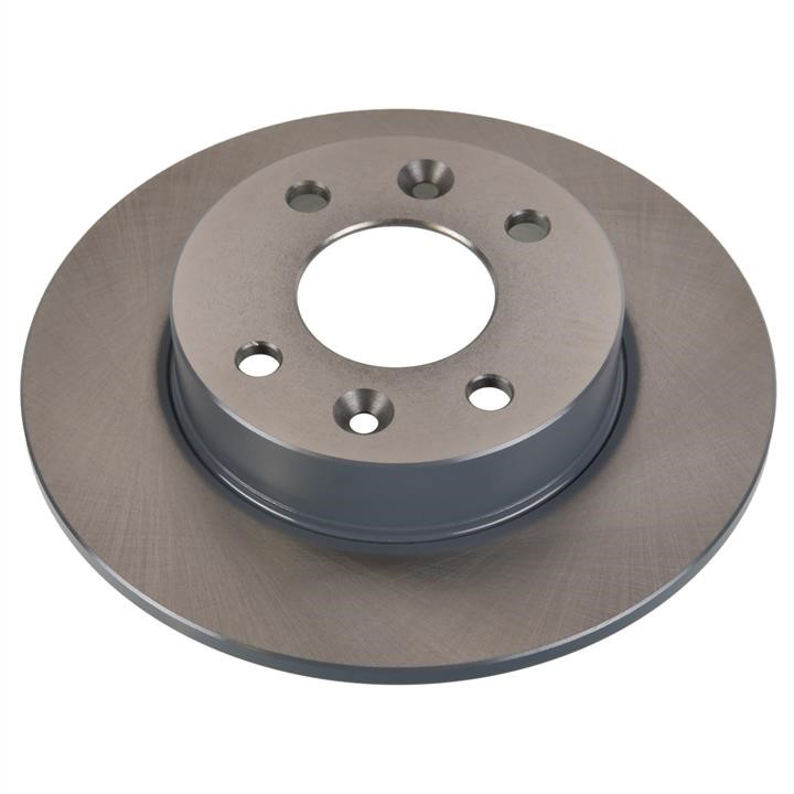 febi 09318 Unventilated front brake disc 09318