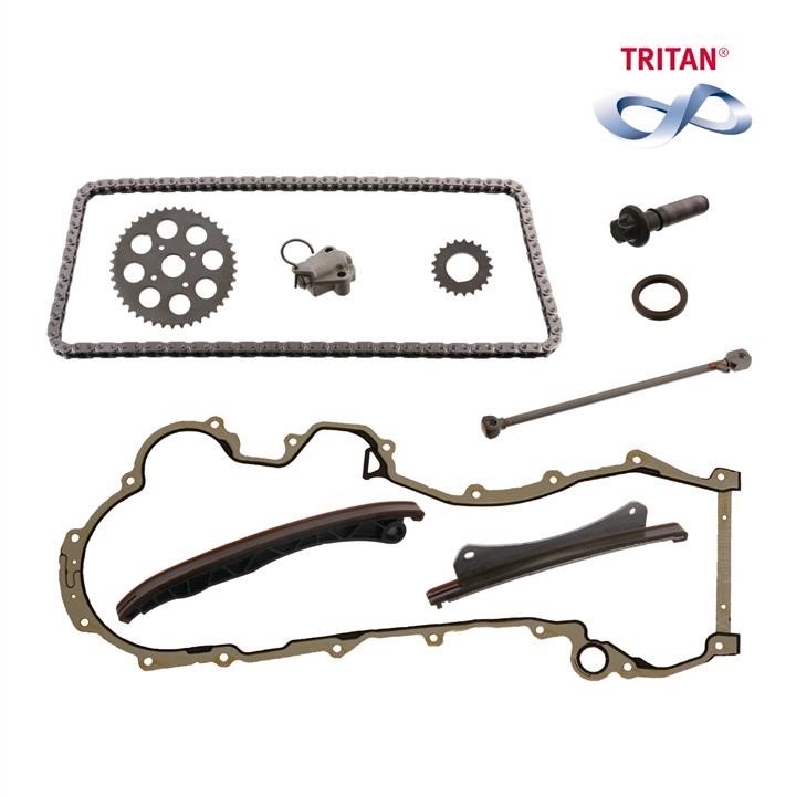 Timing chain kit Fiat 500: 100754 febi Timing chain kit