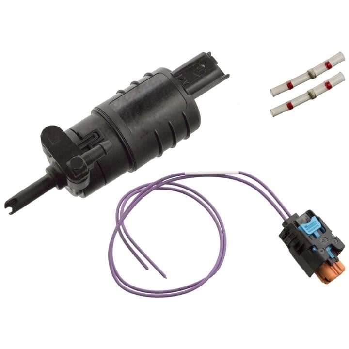 Windscreen washer motor Renault Trafic: 103388 febi Pump