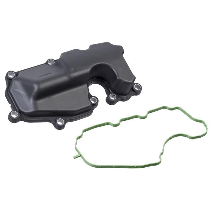 Engine lubrication system Audi A1: 104966 febi Oil Trap, crankcase breather