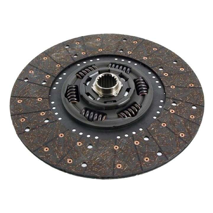 Clutch plate Mercedes: 105106 febi Clutch disc