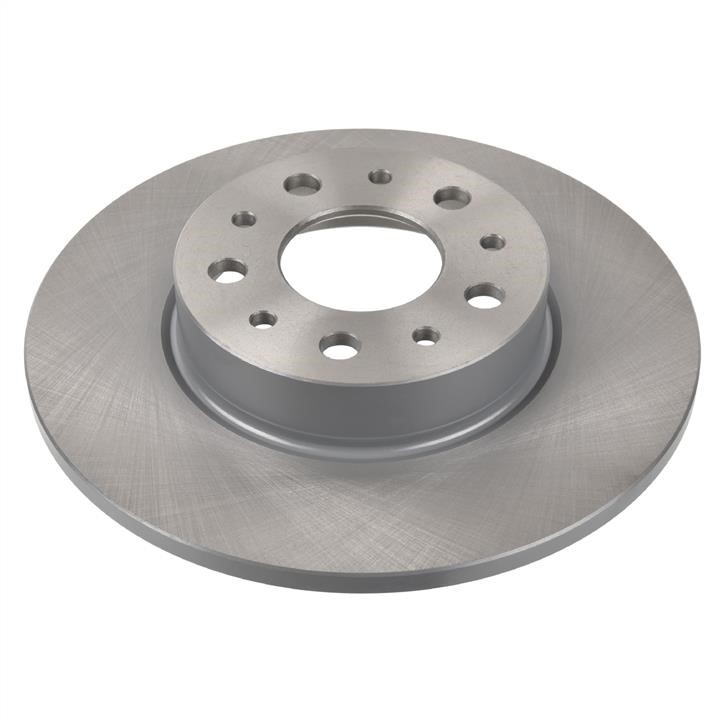 febi 105716 Rear brake disc, non-ventilated 105716