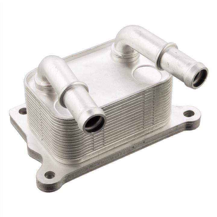 Oil cooler heat exchanger Smart Forfour: 105833 febi Oil cooler