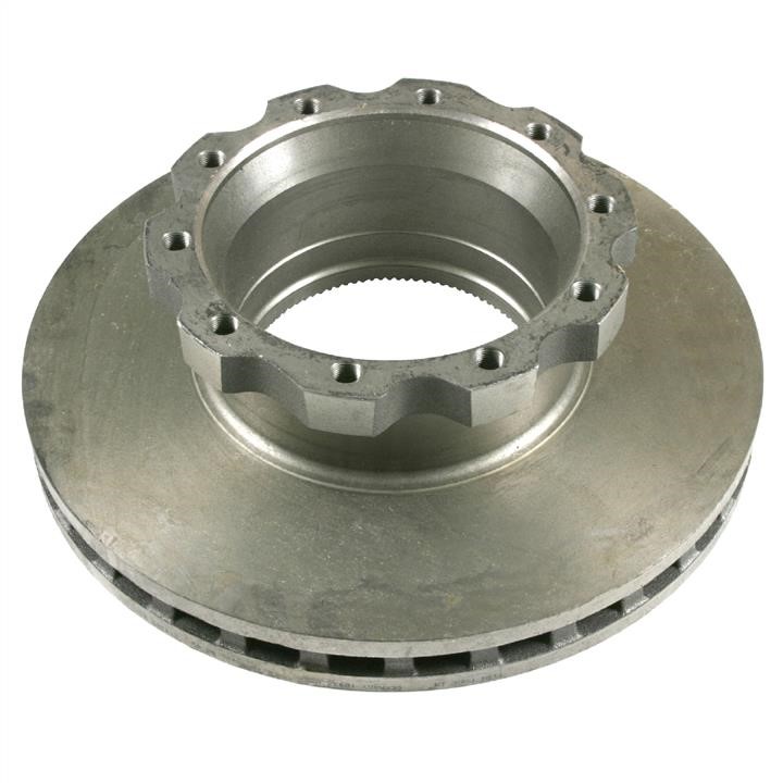 Brake disc MAN: 10932 febi Rear vented brake disc