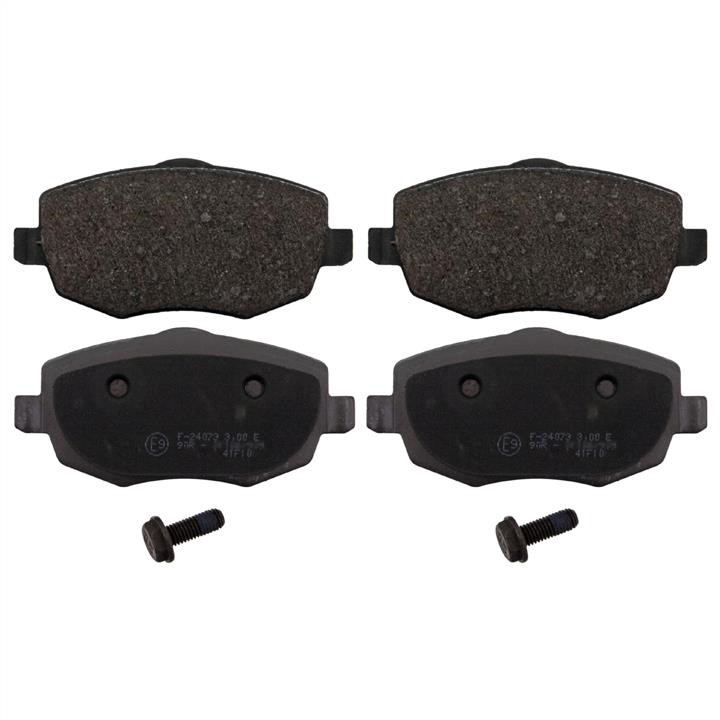 Disc brake pad set Lancia Ypsilon: 116098 febi Brake pad set
