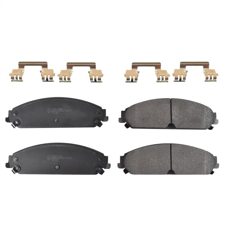 Brake pad kit Chrysler: 116112 febi Brake pad set