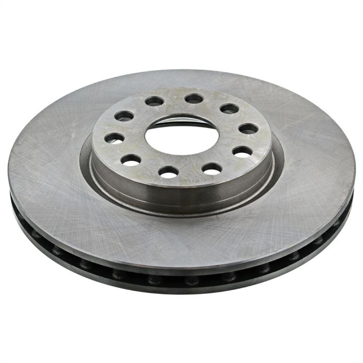 febi 14077 Front brake disc ventilated 14077